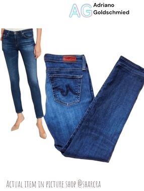 AG Adriano Goldschmied Women the stilt cigarette straight Leg Ankle crop Jeans 4